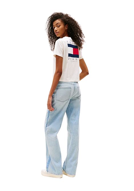 T-shirt con bandiera sul retro Tommy Hilfiger | DW0DW21423YBH